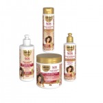 Set Ulei Ricin si Keratina, Salon Line